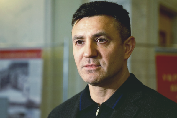 Тищенко снова оконфузился, когда поздравил только пол страны с Днем Соборности