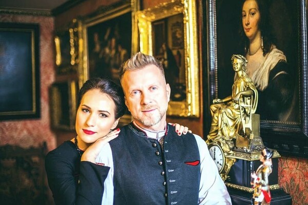 Антин Мухарский с супругой Елизаветой Бельской 