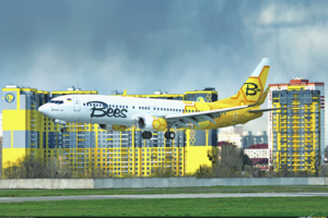 Украинский лоукостер Bees Airline запускает новый маршрут из Киева
