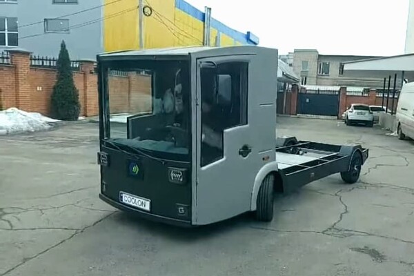 Первый грузовой украинский электромобиль 