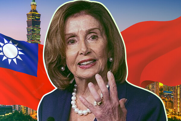 Мемы про визит Нэнси Пелоси на Тайвань 