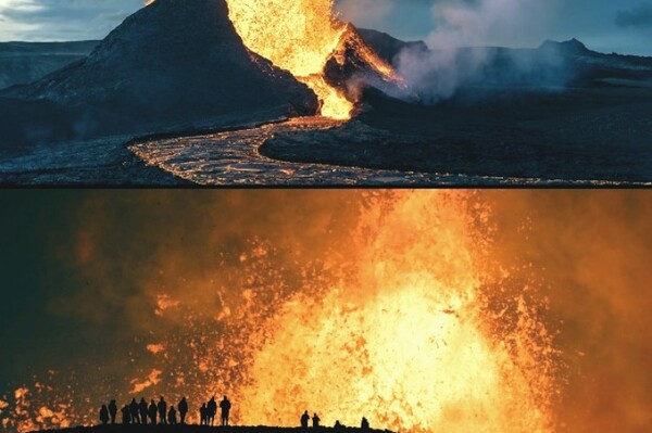 В Ісландії прокинувся вулкан Фаградальсф'ядль: фото та відео виверження