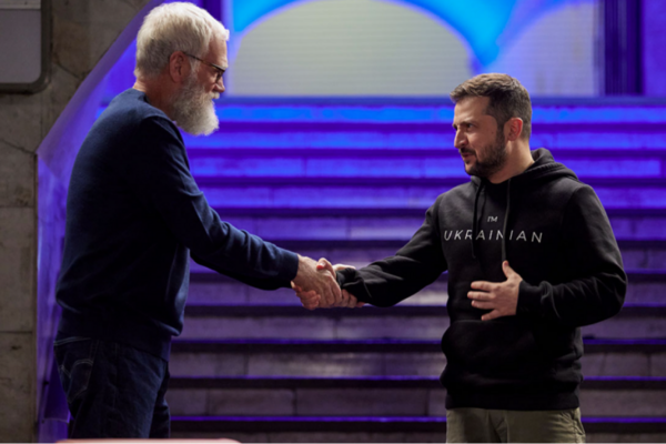 Шутка Зеленского на интервью с Леттерманом стала вирусной 