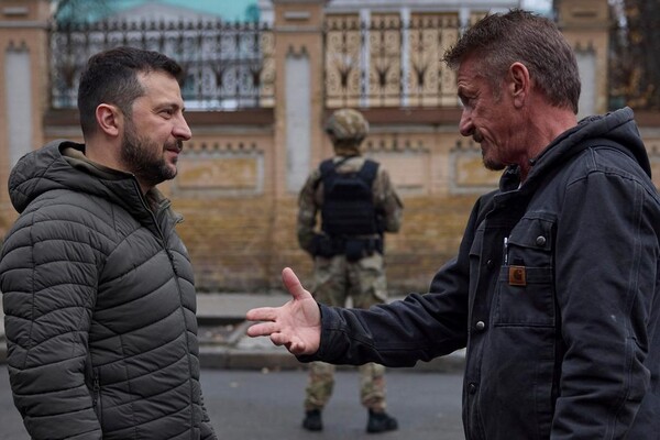 Фільм Шона Пенна про війну в Україні покажуть на Берлінському кінофестивалі