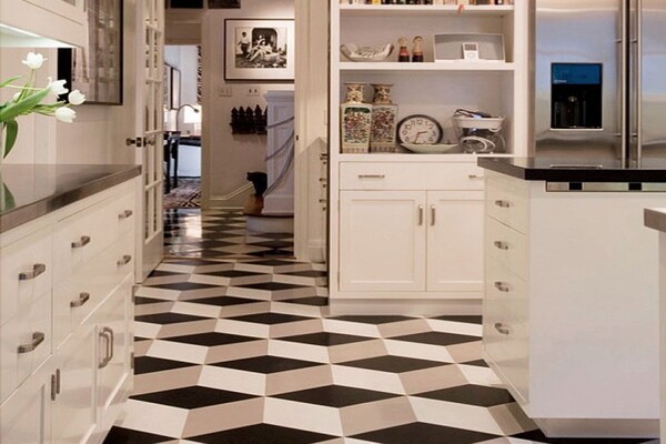 Что выбрать на кухню ламинат или виниловую плитку