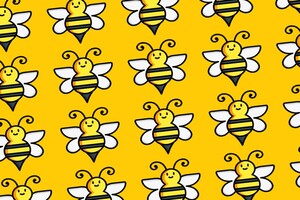 Тест на внимательность: за 10 секунд найдите пчелу, которая отличается от других