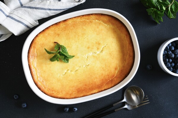 Рецепт самой нежной творожной запеканки без манки и муки 