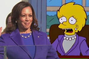 Предсказания «Симпсонов»: в сети обсуждают эпизод с Лисой в образе Камалы Харрис