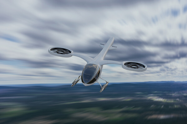 В Украине выставили на продажу двухместный пассажирский дрон: цена и время полета (фото)