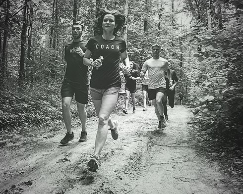 В Киеве прошел Forest Quest  от  Nike+Run Club