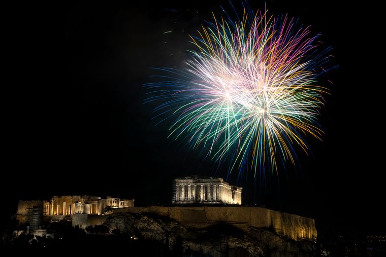 Новый год в Греции