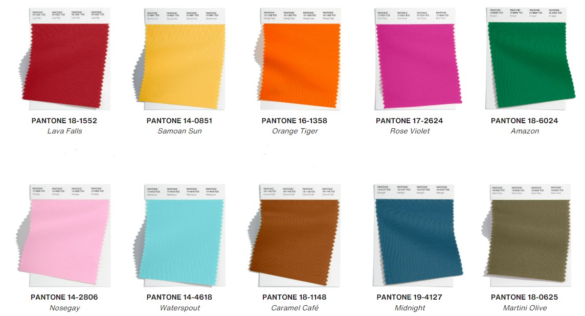 Pantone назвал главные цвета сезона осень-зима 2022-2023