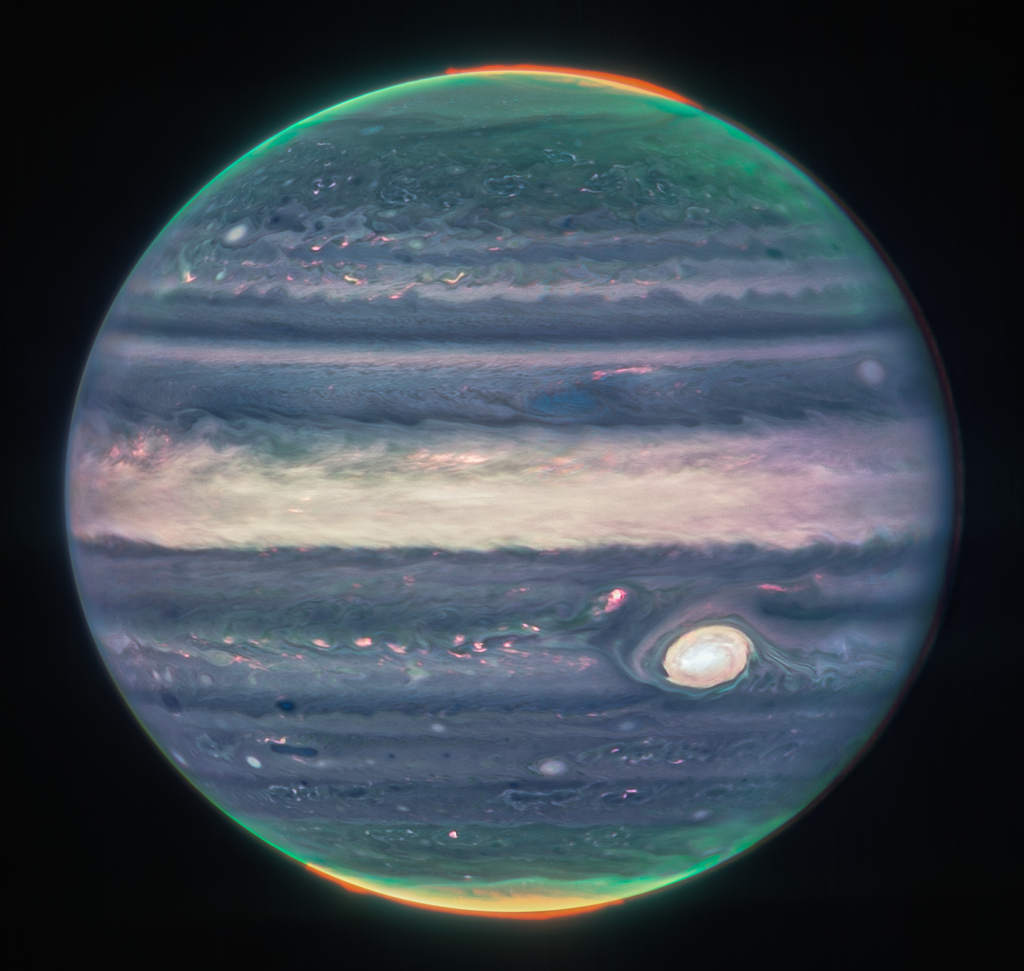 "Джеймс Вебб" показав нові фото Юпітера