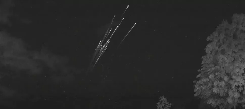 "Метеоритный дождь" из спутников Илона Маска