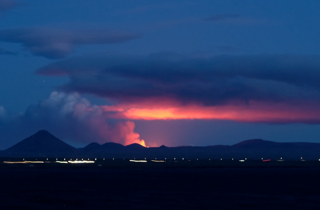 В Ісландії прокинувся вулкан Фаградальсф'ядль