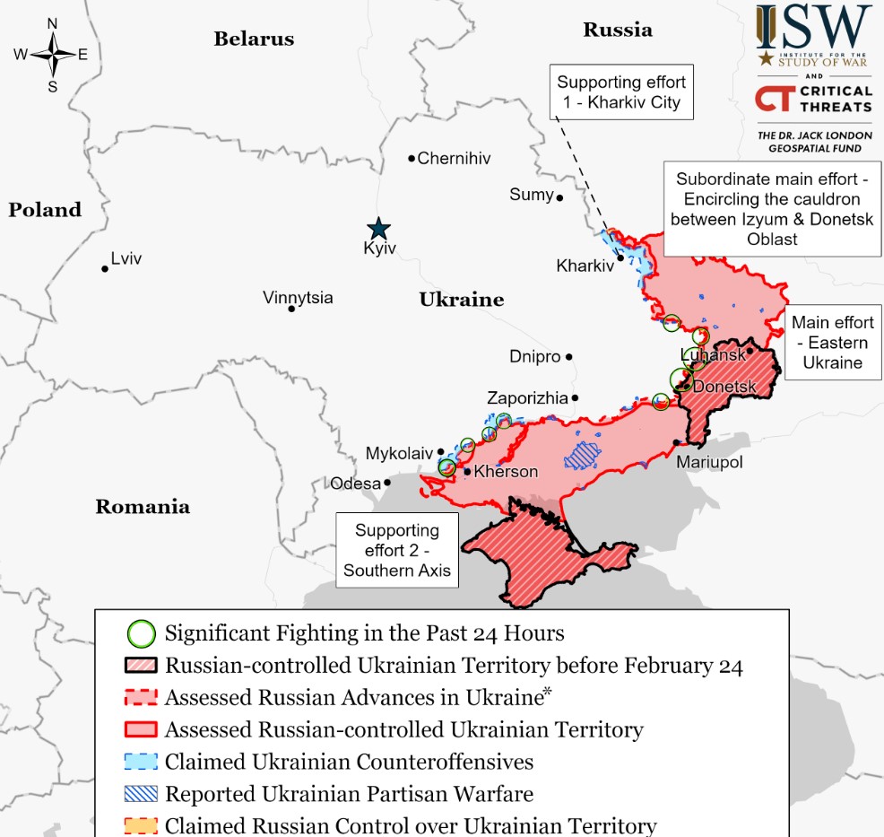 Мапа зразкової ситуації в Україні на 29 серпня