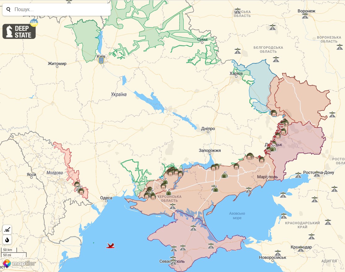 Боевые действия в Украине против РФ на 21 сентября