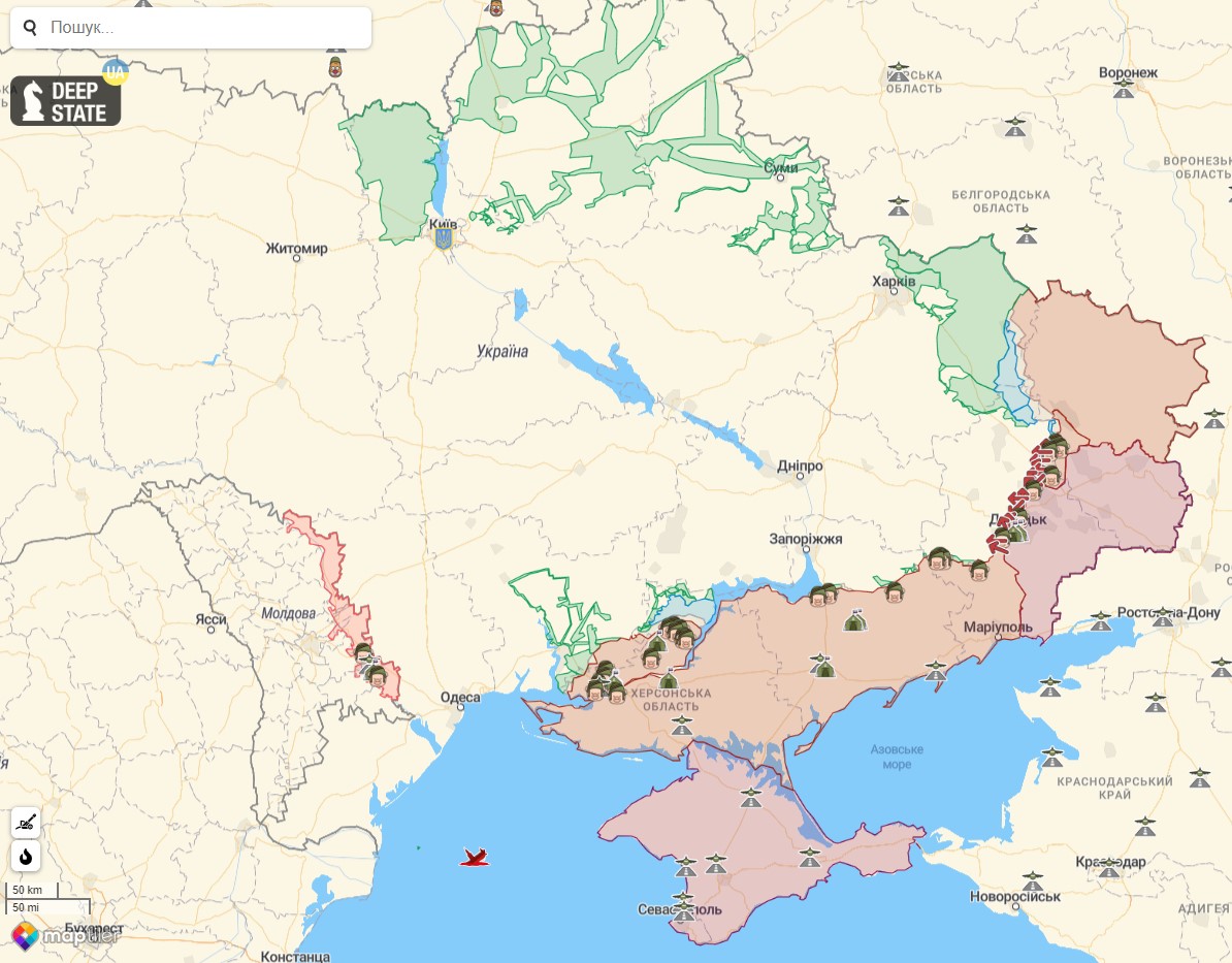 Боевые действия в Украине против РФ на 5 октября