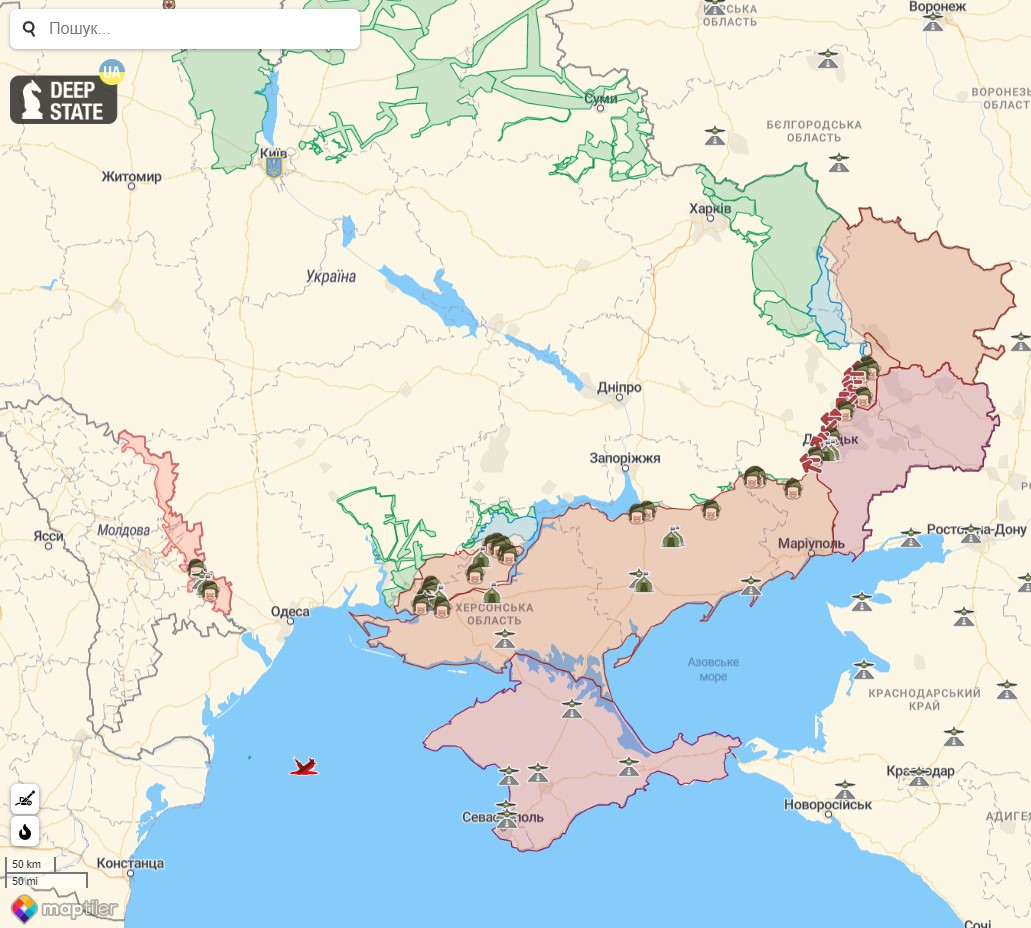 Боевые действия в Украине против РФ на 6 октября