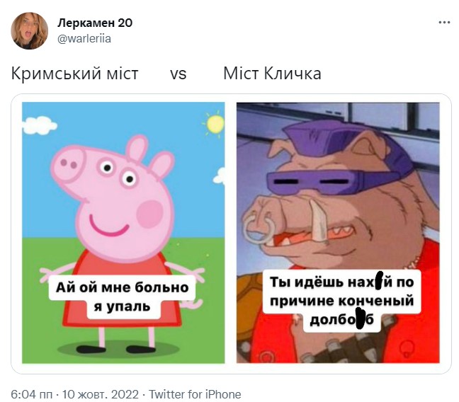 Как в сети шутят о ракетном ударе по мосту Кличко в Киеве: мемы фото 25