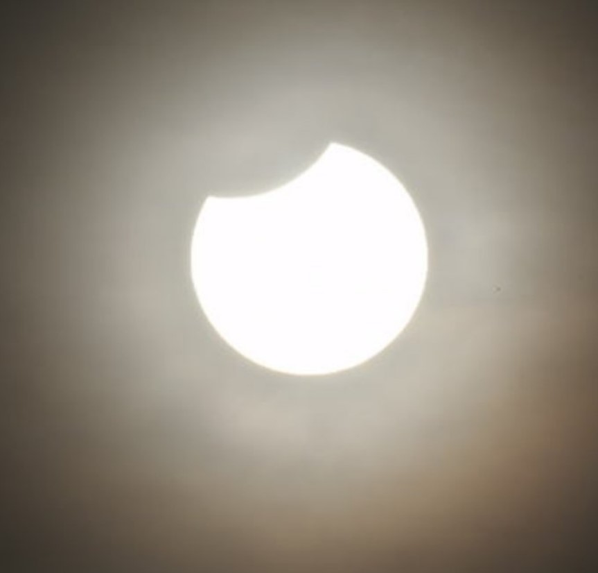 Сонячне затемнення 25 жовтня у Бостоні, Лінкольншир, Англія