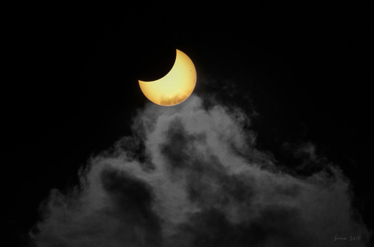 Сонячне затемнення 25 жовтня у Польщі