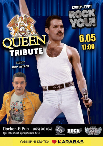 Tribute "QUEEN" - Band "ROCK YOU!"