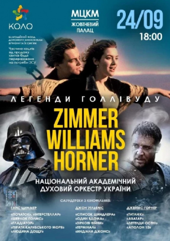 Hans Zimmer – John Williams – James Horner