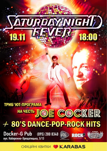 Tribute Joe Cocker - Saturday Night Fever