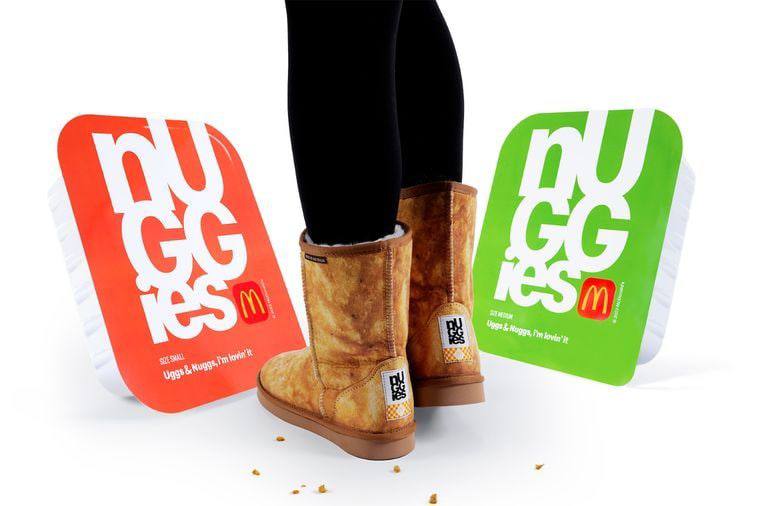 В Австралии McDonald's выпустил угги в виде наггетсов (фото) фото 2