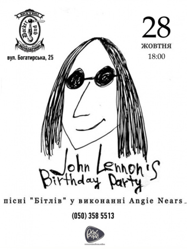 John Lennon's - Birthday Party - "Angie Nears"