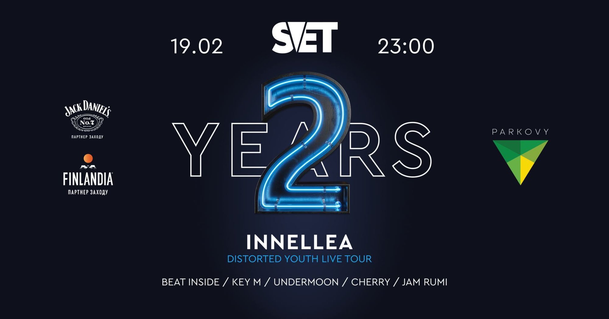 "SVET 2 YEARS | INNELLEA (DISTORTED YOUTH LIVE TOUR)"