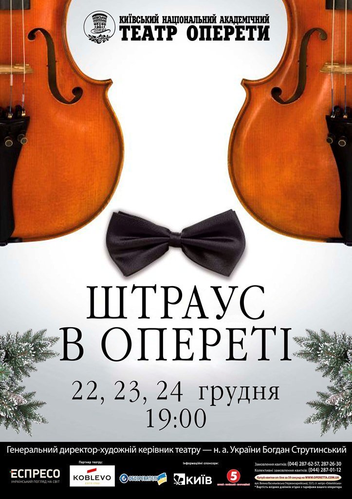Новогодний концерт "Штраус в оперетте"