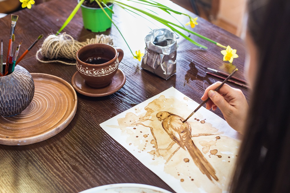 Мастер-класс по кофейной живописи