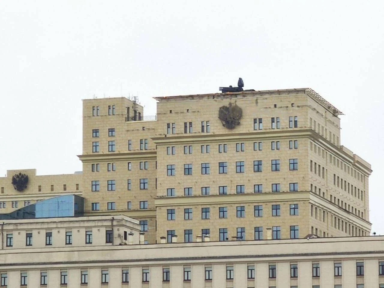 Здание российского Минобороны, Telegram 