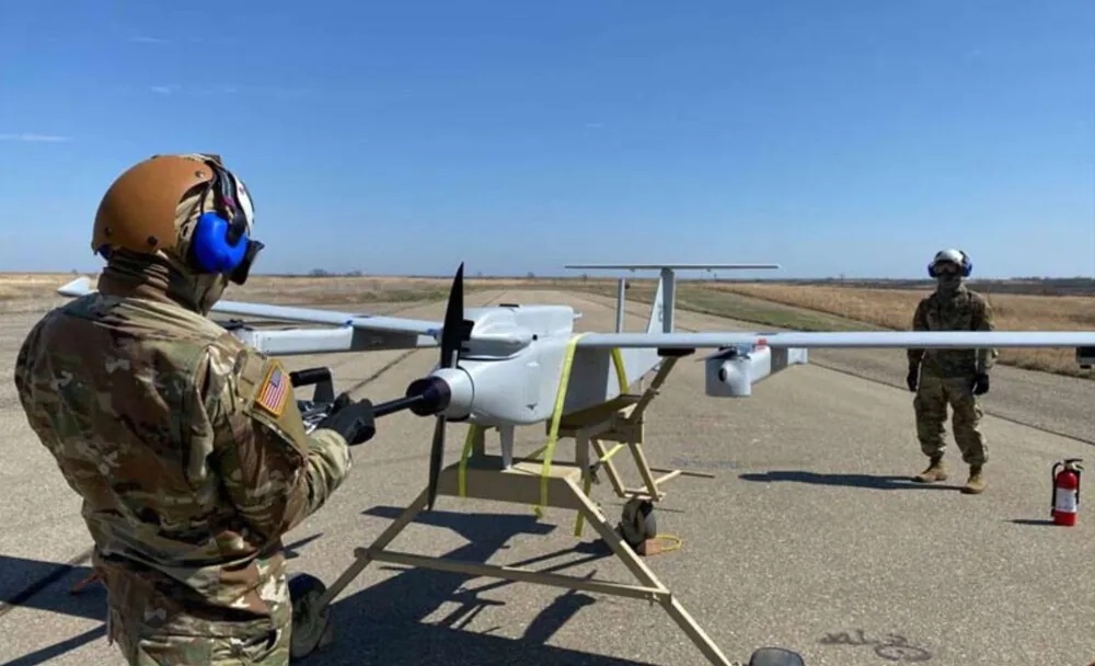 Jump-20 drone at Fort Riley, Kansasin 2020.U.S. ARMY