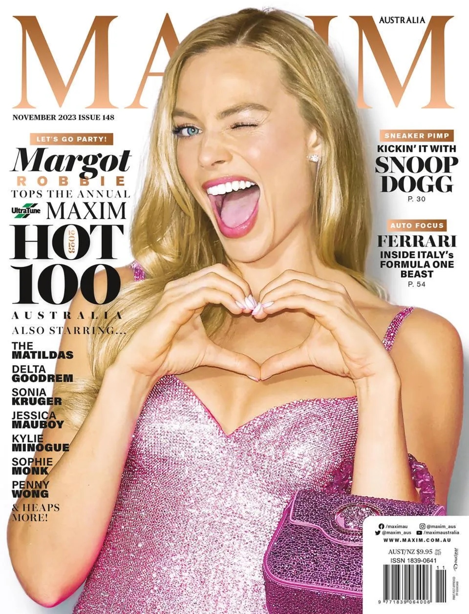 Марго Робби возглавила список самых сексуальных женщин года от журнала Maxim (фото) фото 1