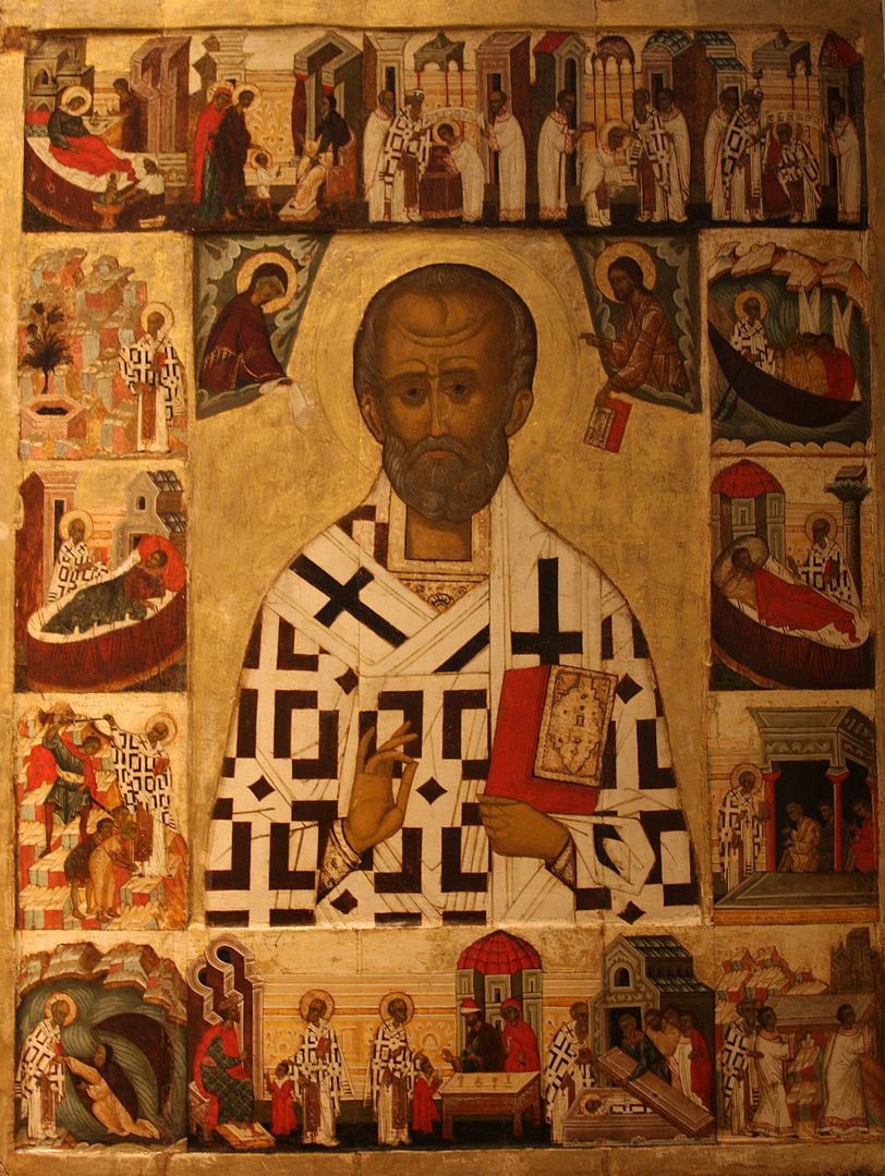 Икона святого Николая, wikimedia.org